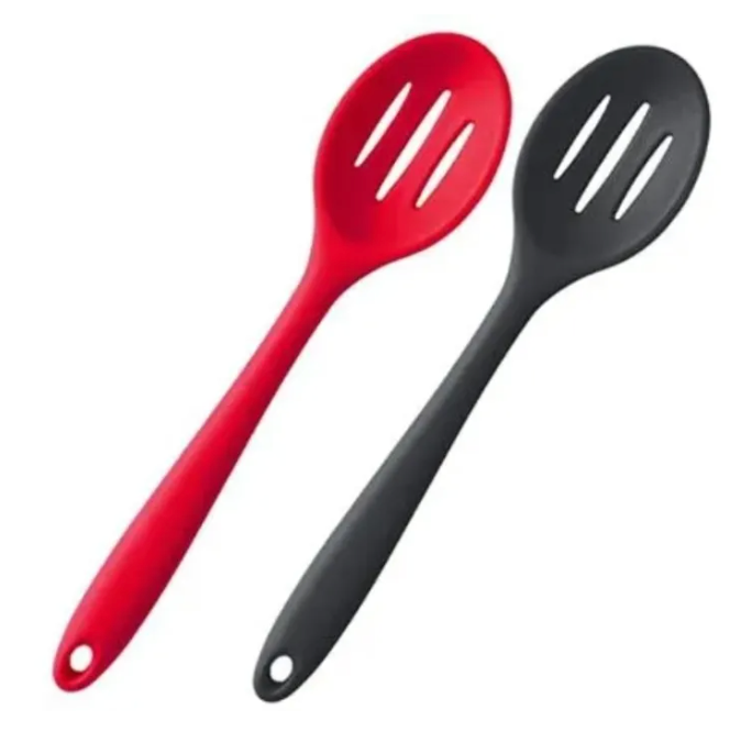 Silicone Nonstick Slotted Spoon (Pack of 2)